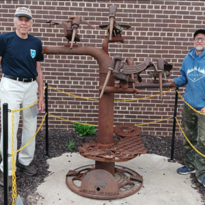Jim Brown  donated sculpture